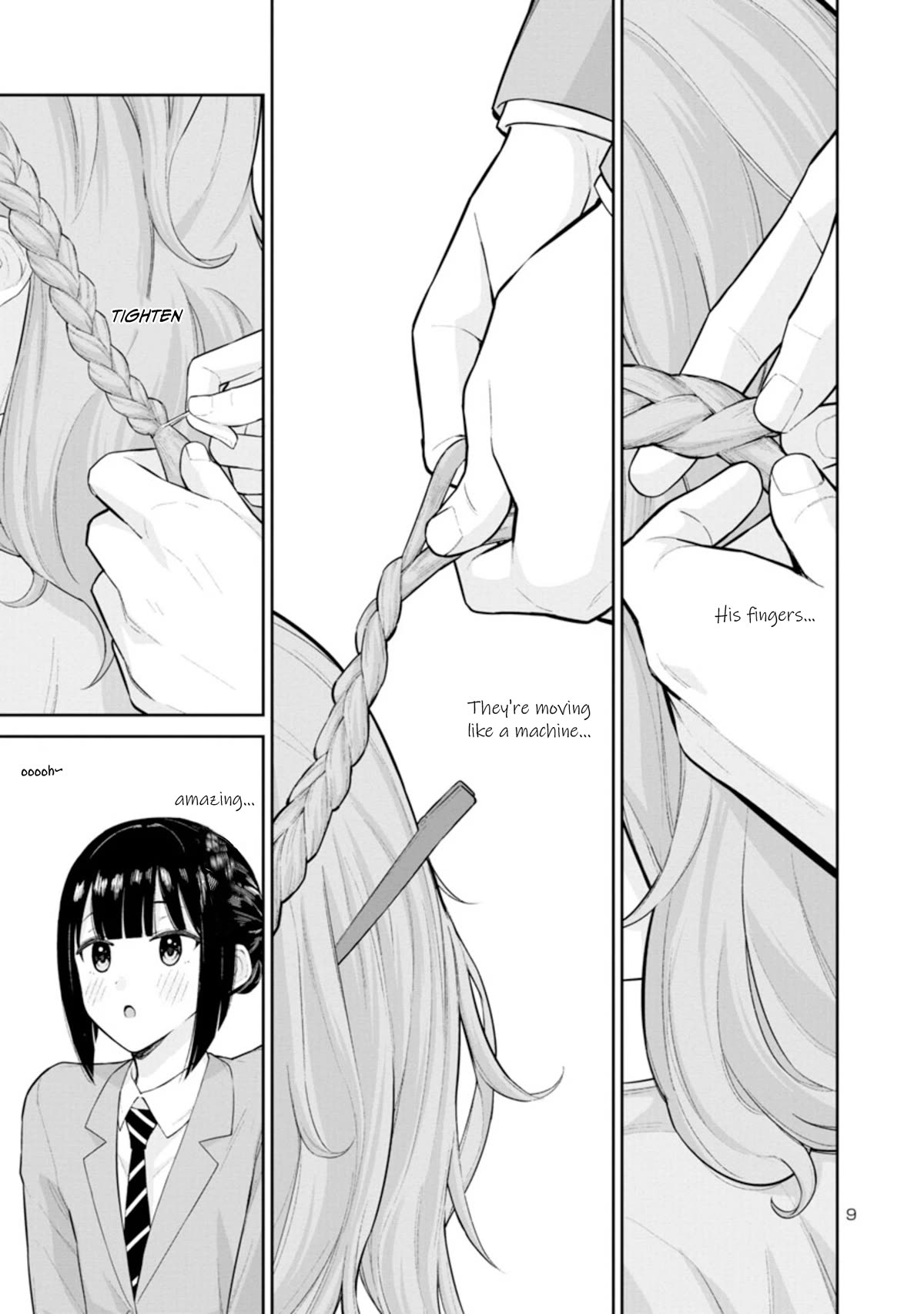 Untie and Retie Chapter 3 page 9 - Chapter 3: Keep It a Secret