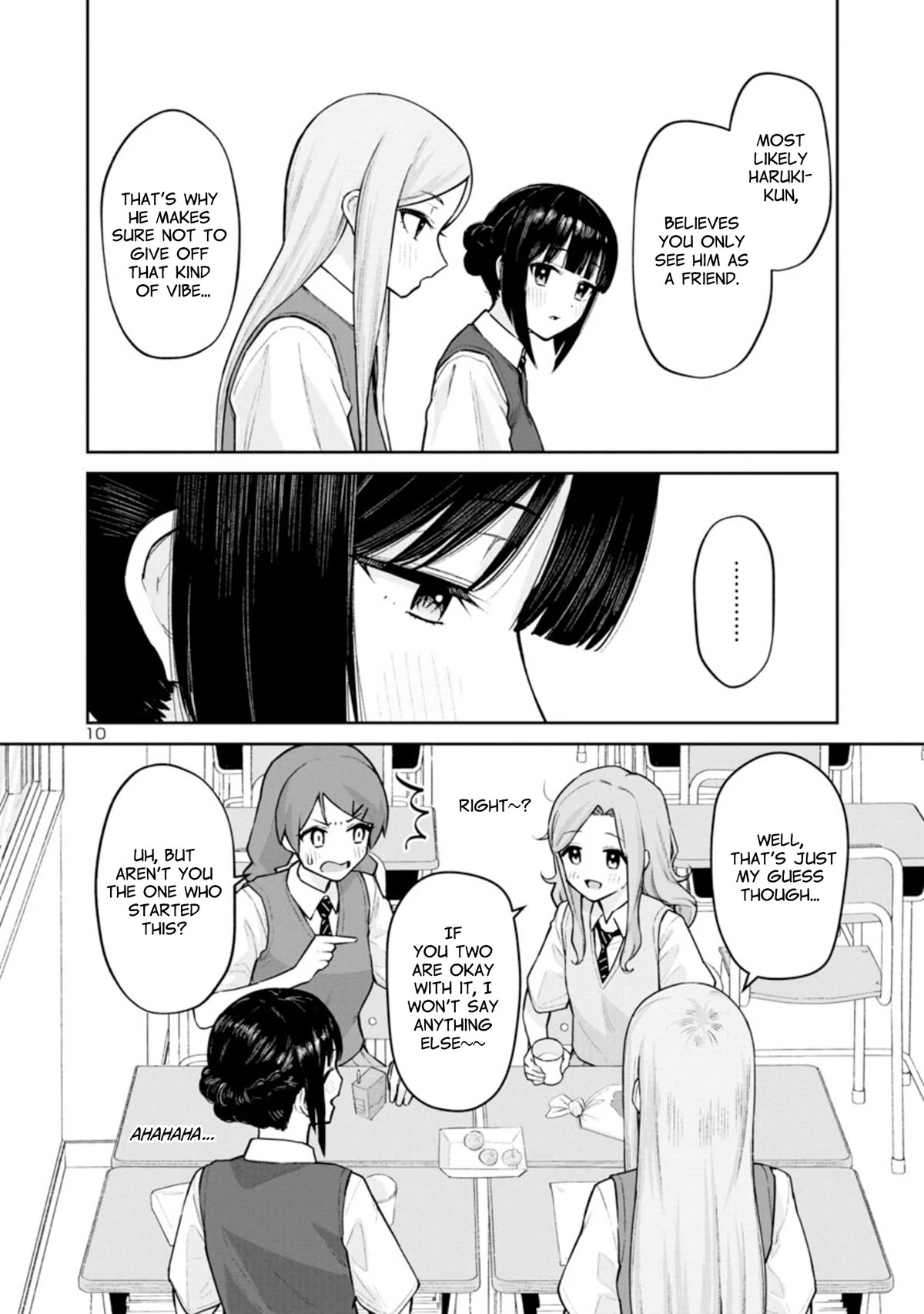 Untie and Retie Chapter 6 page 10 - Chapter 6: About Haruki-kun, I...