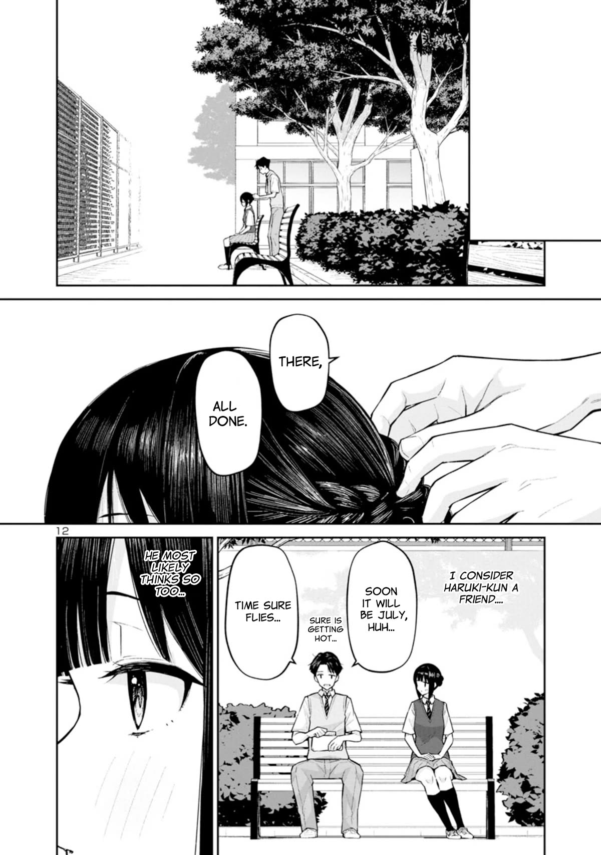 Untie and Retie Chapter 6 page 12 - Chapter 6: About Haruki-kun, I...