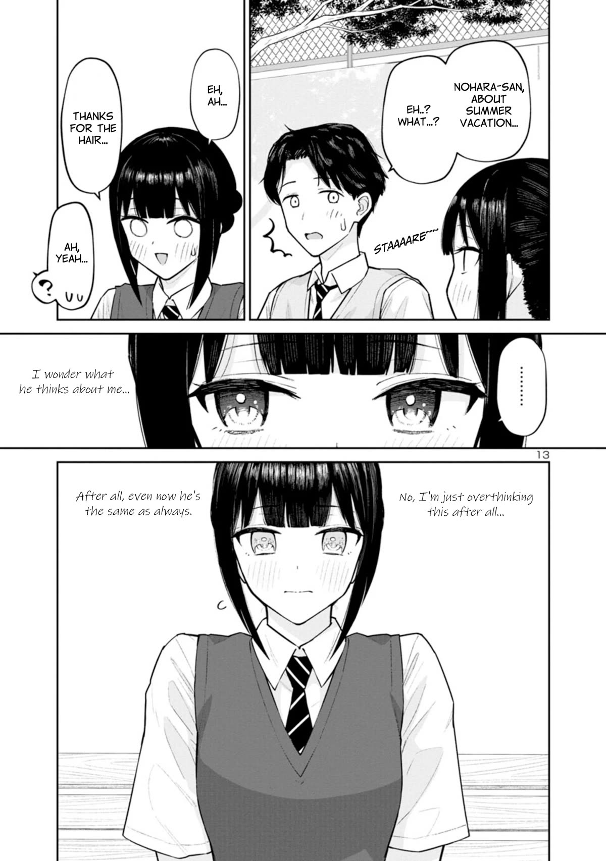 Untie and Retie Chapter 6 page 13 - Chapter 6: About Haruki-kun, I...