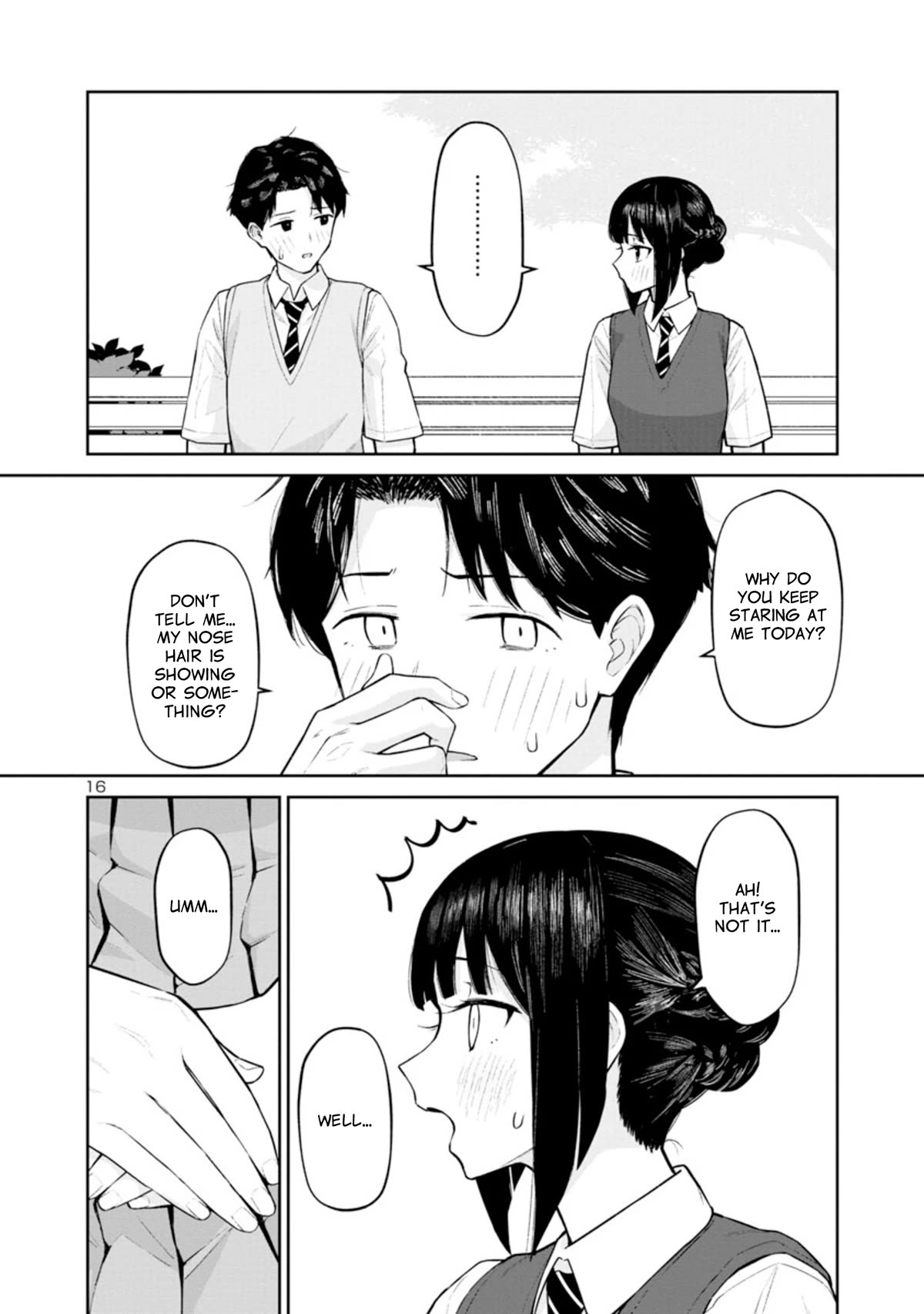 Untie and Retie Chapter 6 page 16 - Chapter 6: About Haruki-kun, I...