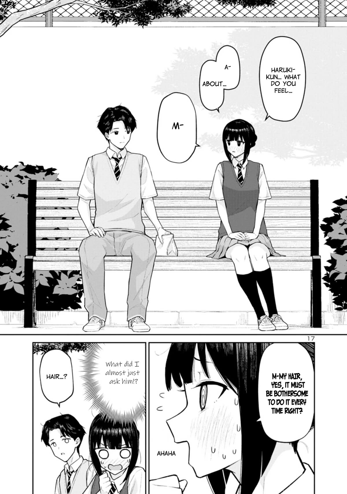Untie and Retie Chapter 6 page 17 - Chapter 6: About Haruki-kun, I...