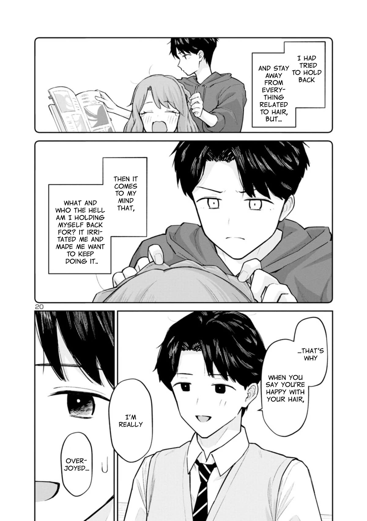 Untie and Retie Chapter 6 page 20 - Chapter 6: About Haruki-kun, I...