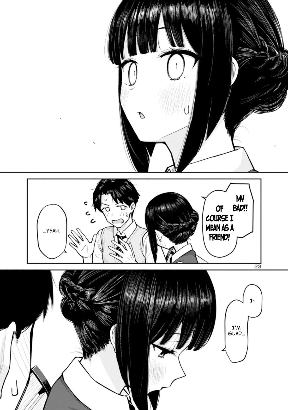 Untie and Retie Chapter 6 page 23 - Chapter 6: About Haruki-kun, I...