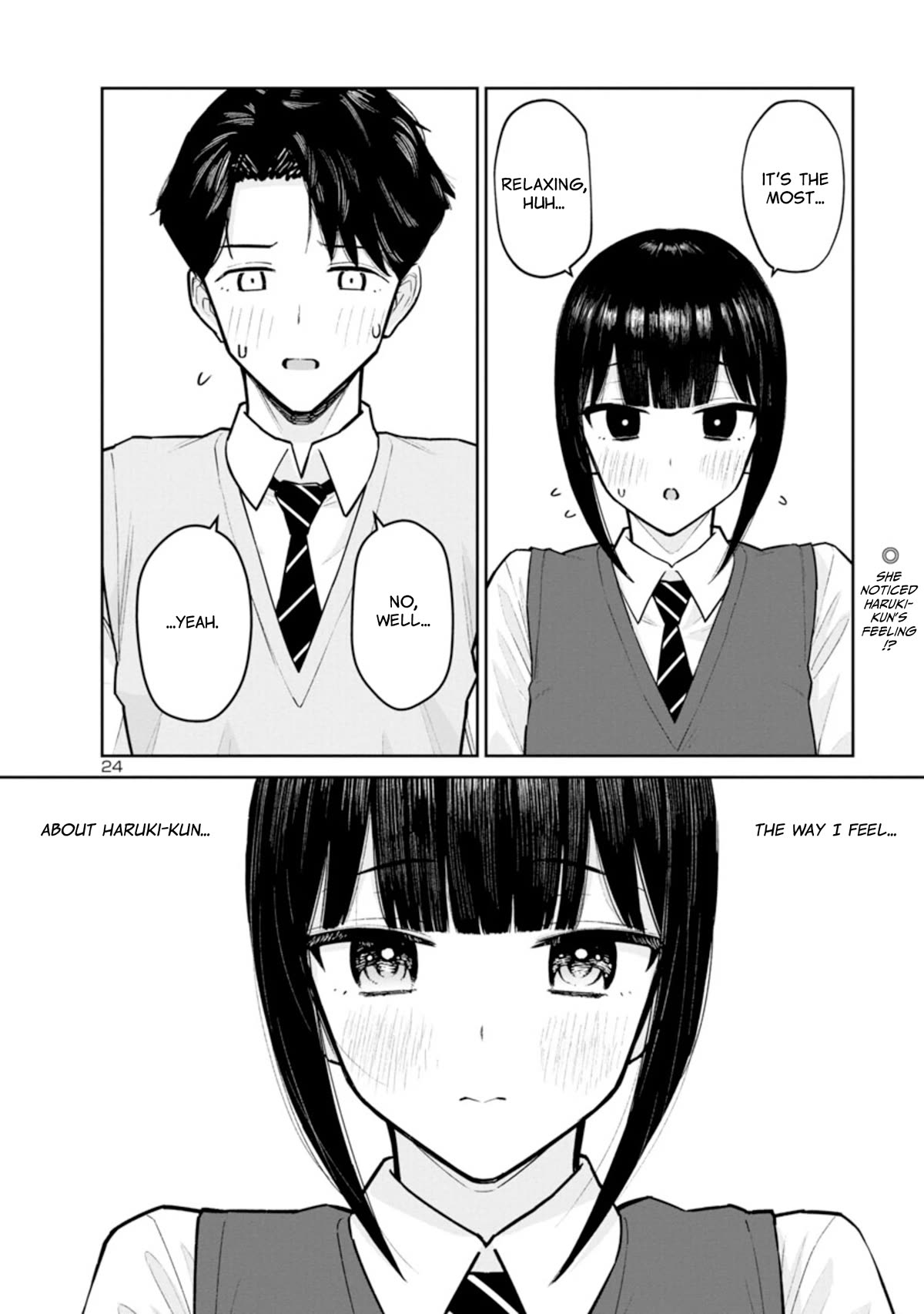 Untie and Retie Chapter 6 page 24 - Chapter 6: About Haruki-kun, I...