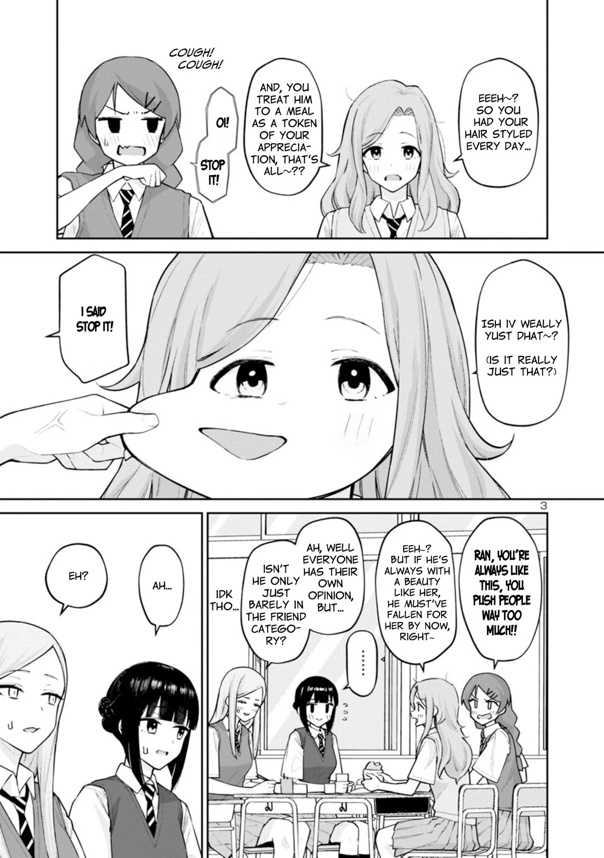 Untie and Retie Chapter 6 page 3 - Chapter 6: About Haruki-kun, I...