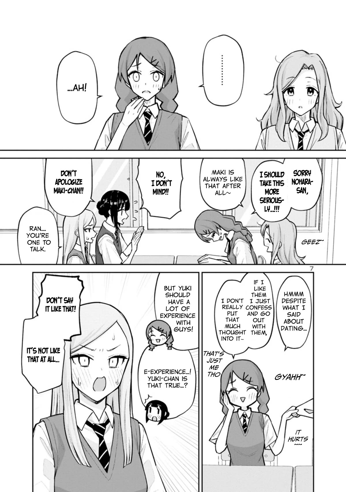 Untie and Retie Chapter 6 page 7 - Chapter 6: About Haruki-kun, I...