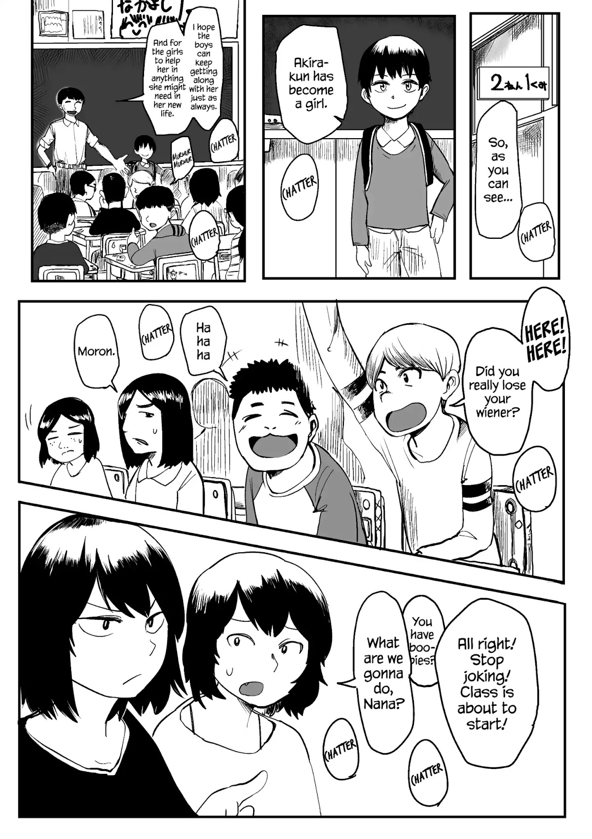 Until I Become Me (Pre-serialization) Chapter 1 page 8 - Chapter 1