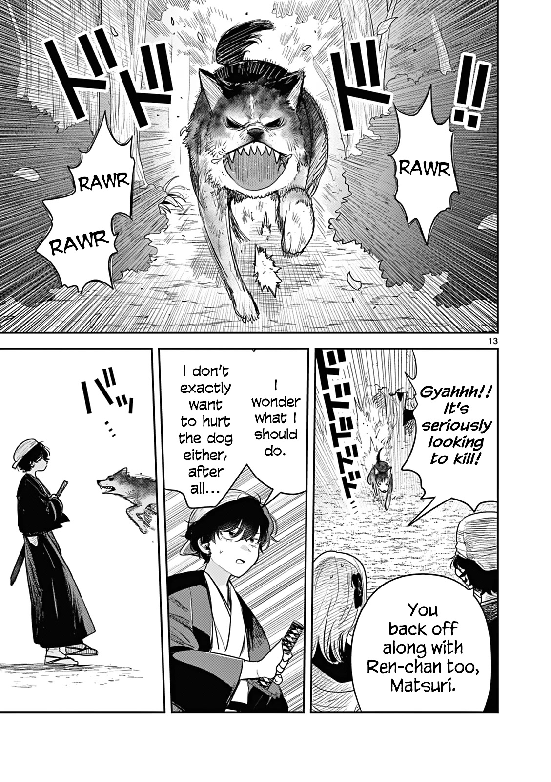 Until Your Sword Breaks Chapter 3 page 13 - Chapter 3: Matsuri Will Be Under Your Care