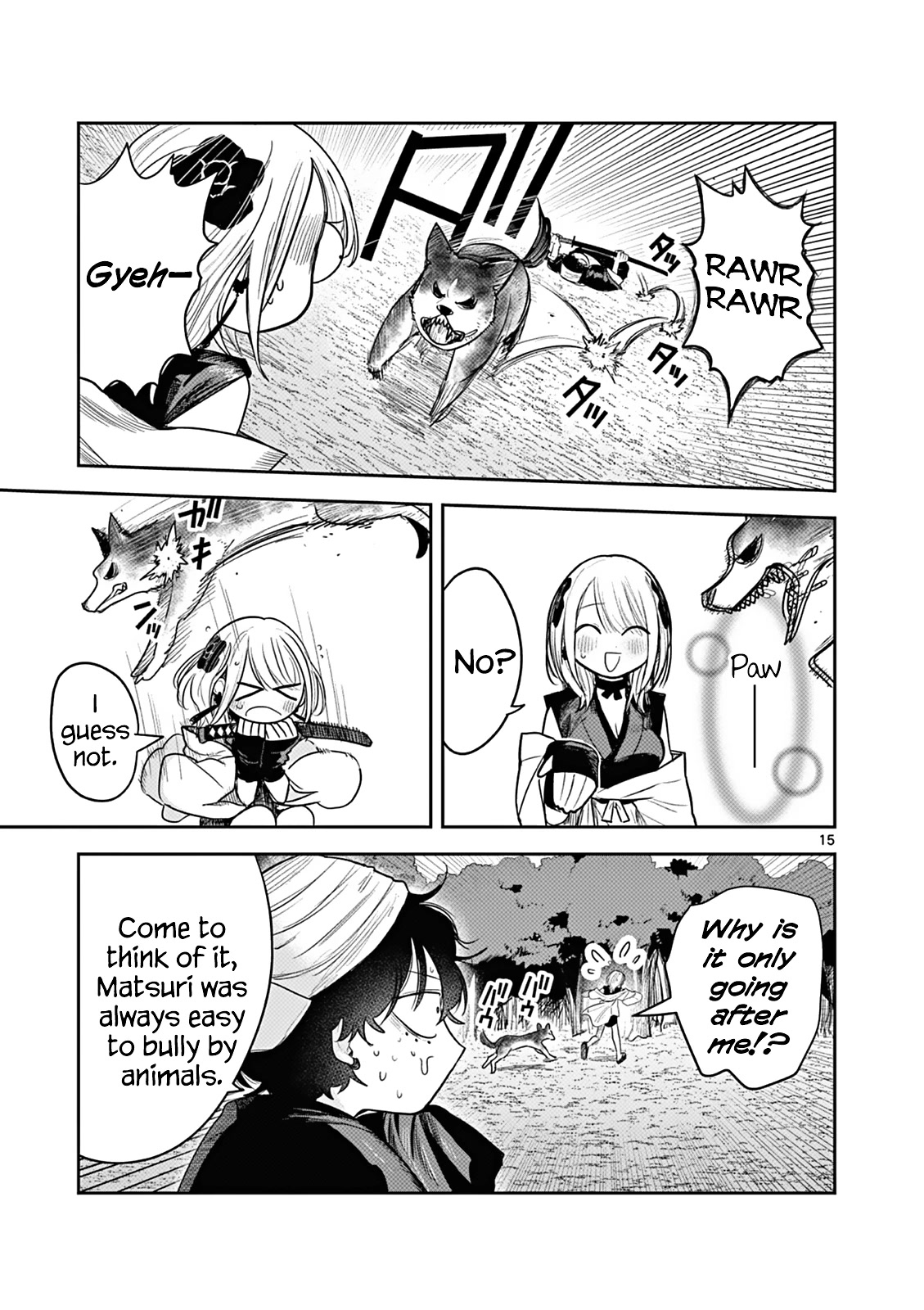 Until Your Sword Breaks Chapter 3 page 15 - Chapter 3: Matsuri Will Be Under Your Care