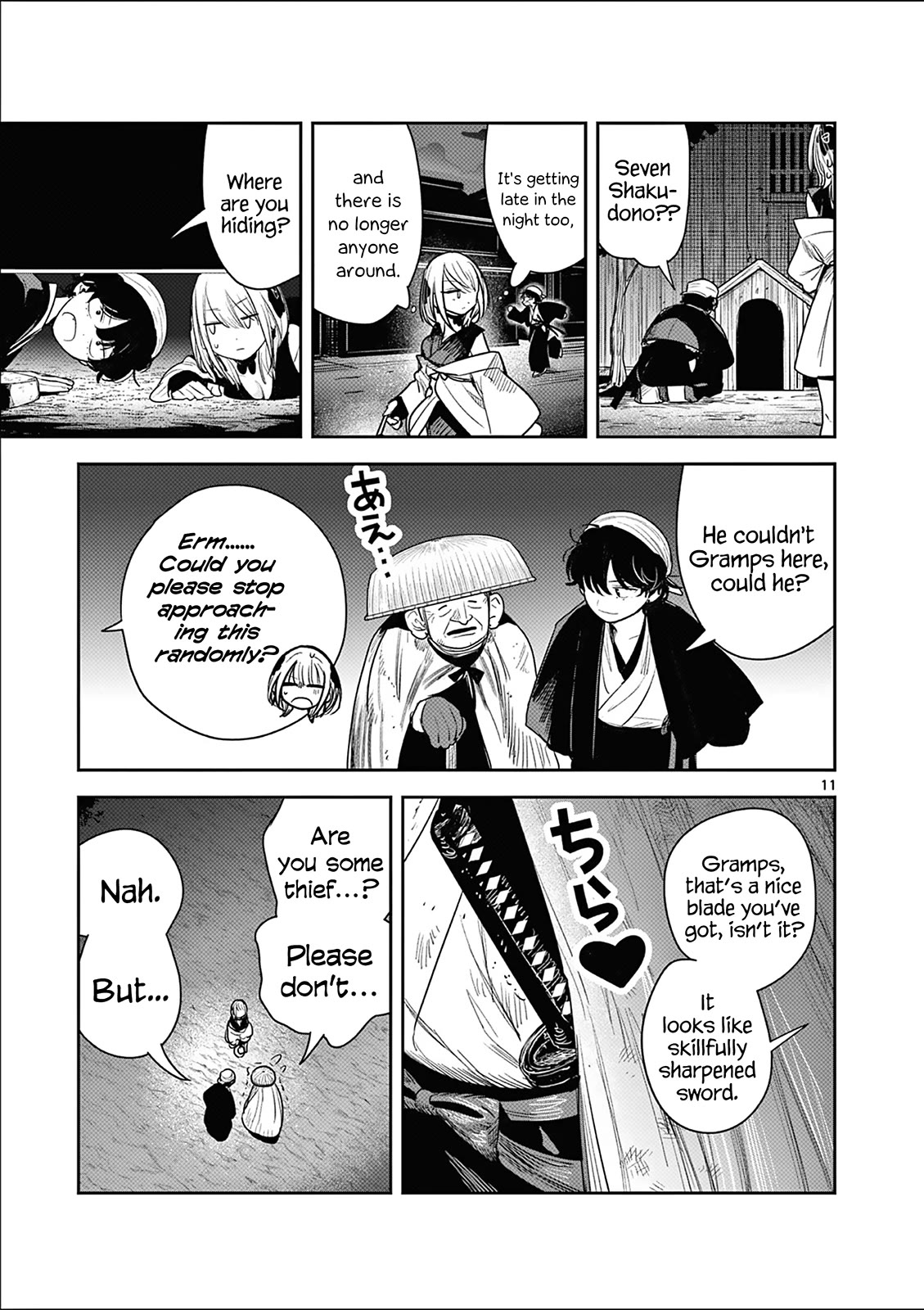 Until Your Sword Breaks Chapter 5 page 11 - Chapter 5: "Seven Shaku" the Assassin