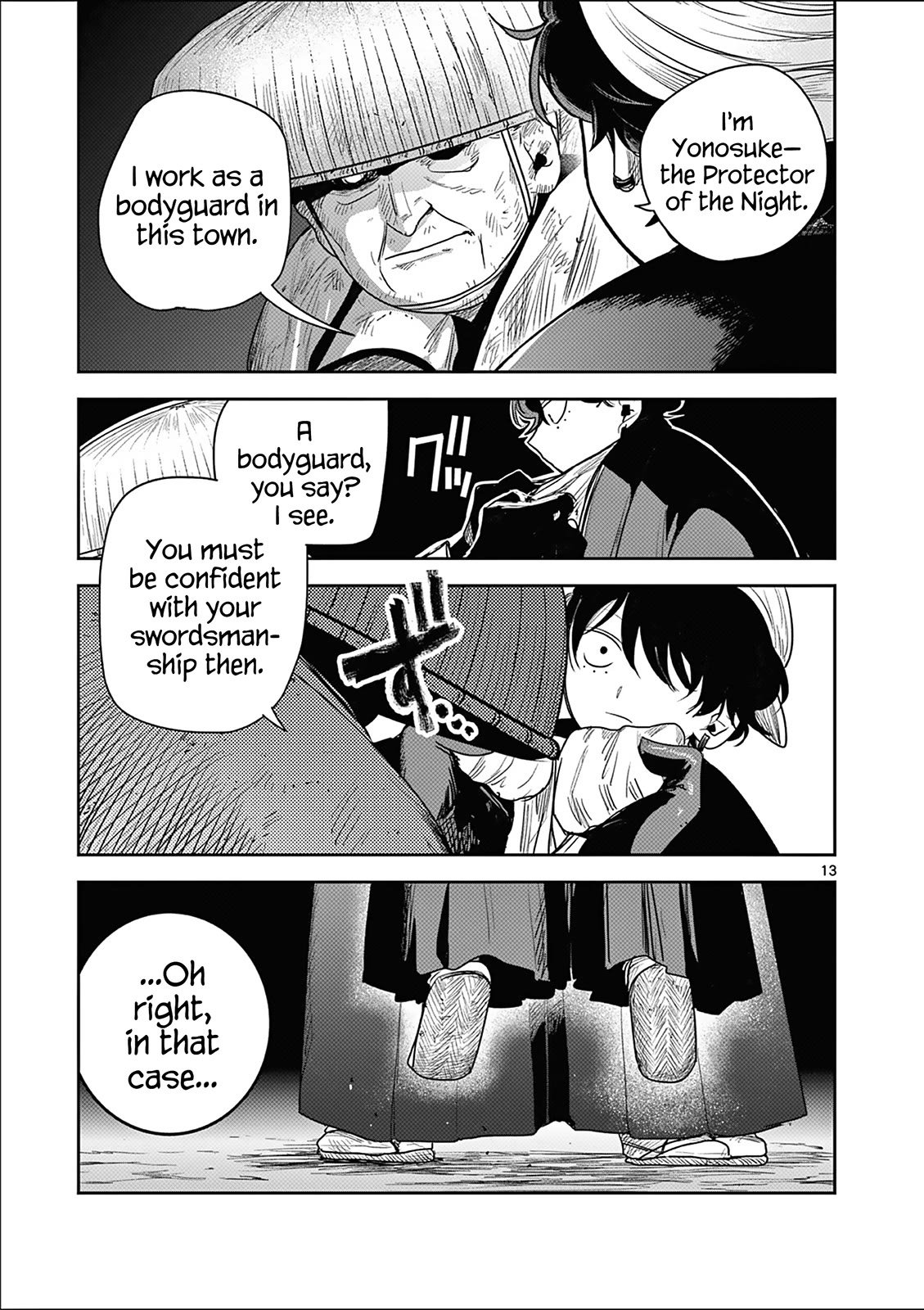 Until Your Sword Breaks Chapter 5 page 13 - Chapter 5: "Seven Shaku" the Assassin