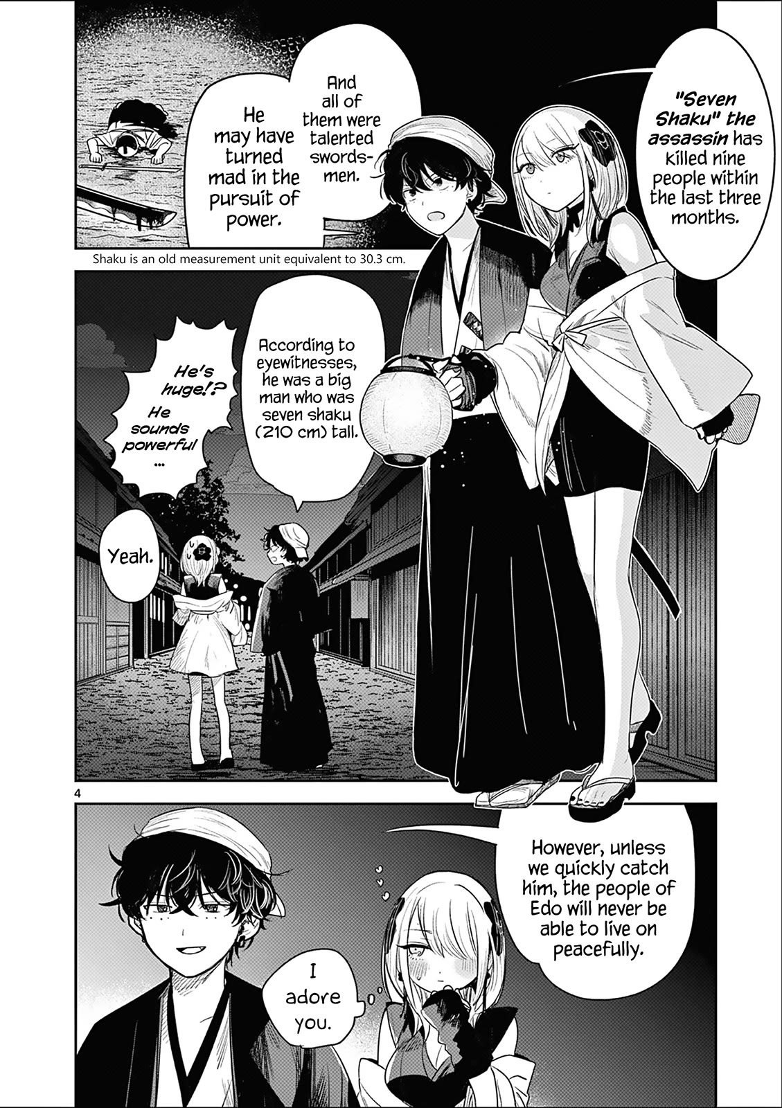 Until Your Sword Breaks Chapter 5 page 4 - Chapter 5: "Seven Shaku" the Assassin