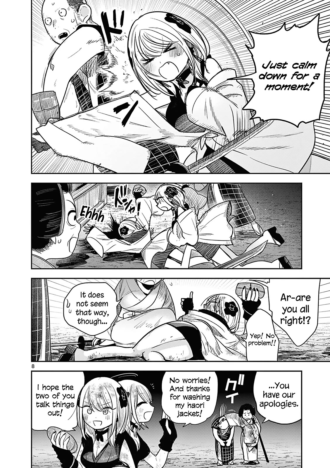 Until Your Sword Breaks Chapter 7 page 8 - Chapter 7: If Something Were to Happen to Matsuri...