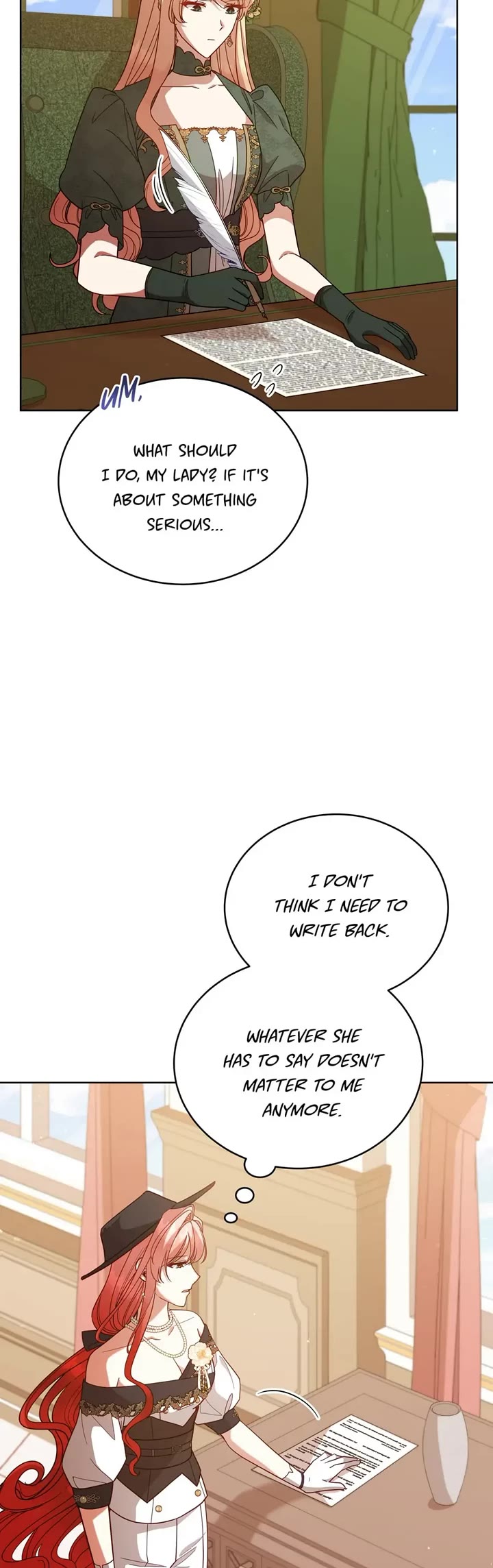 Untouchable Lady Chapter 104 page 14 - Chapter 104: Leaving Too Soon
