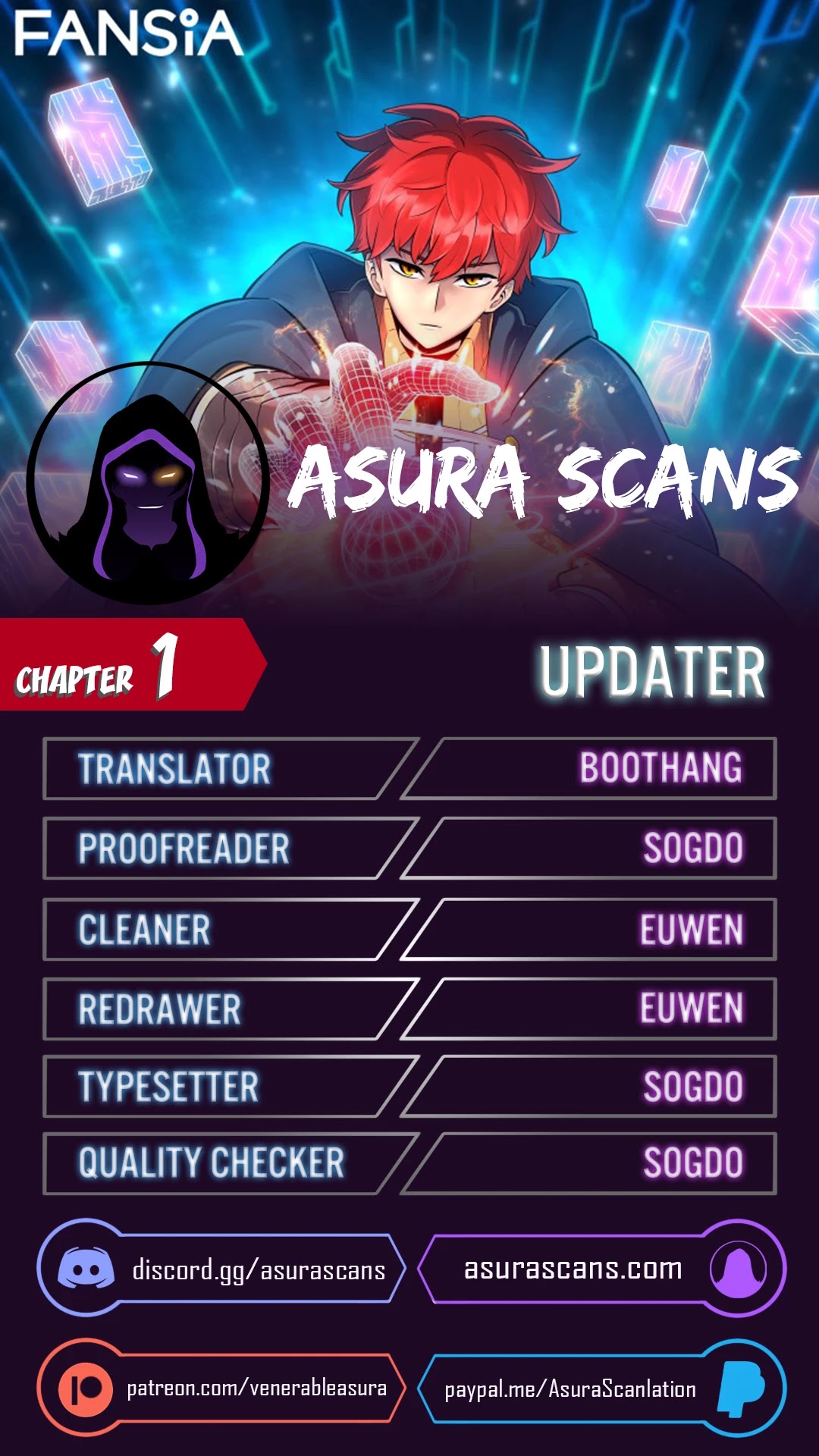 Updater Chapter 1 page 1 - Chapter 1