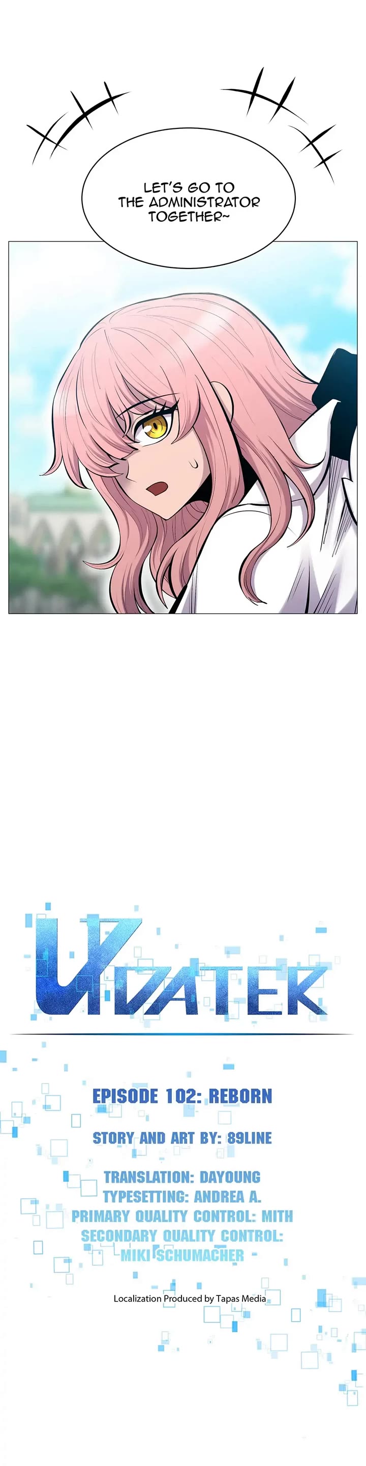Updater Chapter 102 page 5 - Chapter 102: Reborn