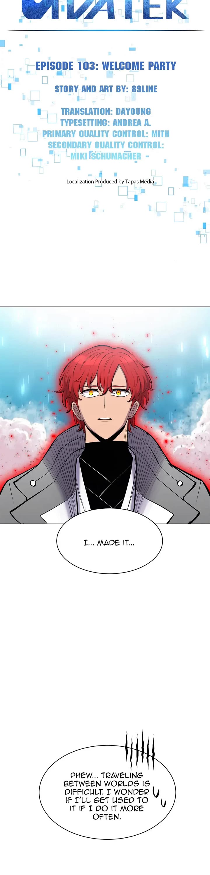 Updater Chapter 103 page 8 - Chapter 103: Welcome Party