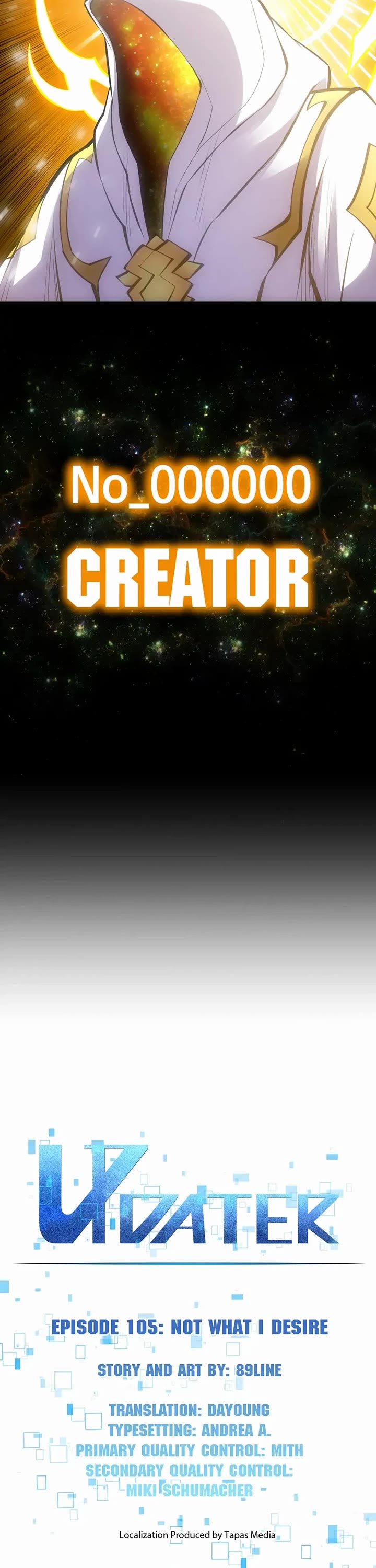 Updater Chapter 105 page 8 - Chapter 105: Not What I Desire