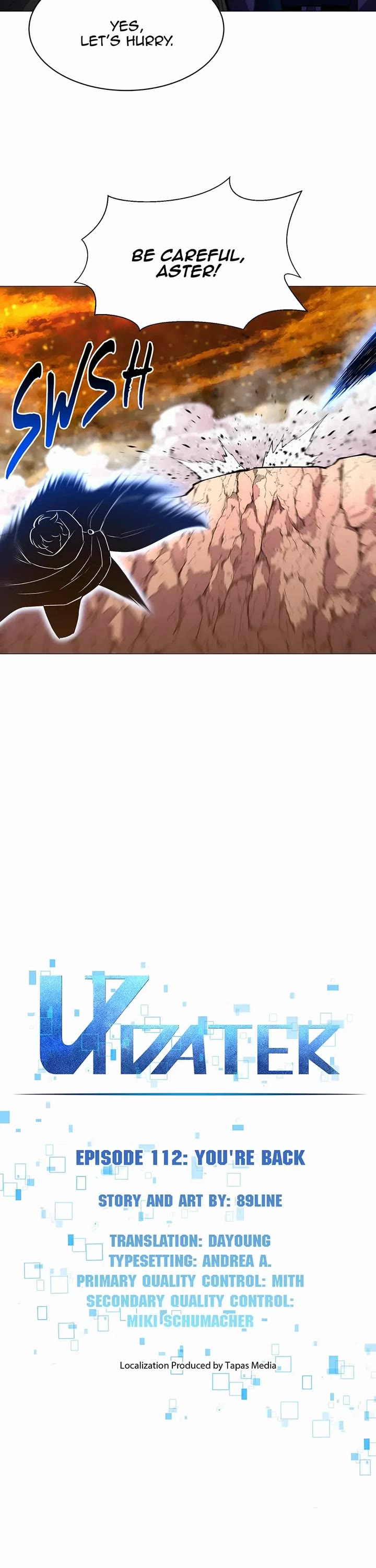 Updater Chapter 112 page 8 - Chapter 112: You're Back