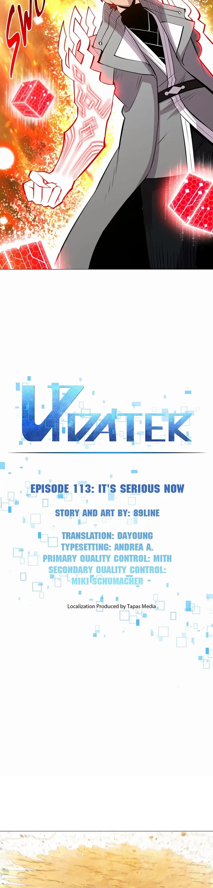 Updater Chapter 113 page 7 - Chapter 113: It's Serious Now