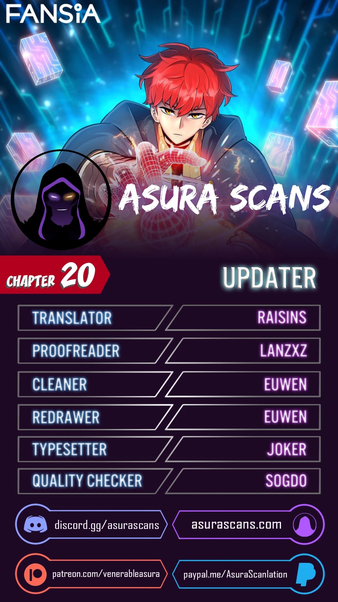 Updater Chapter 20 page 1 - Chapter 20