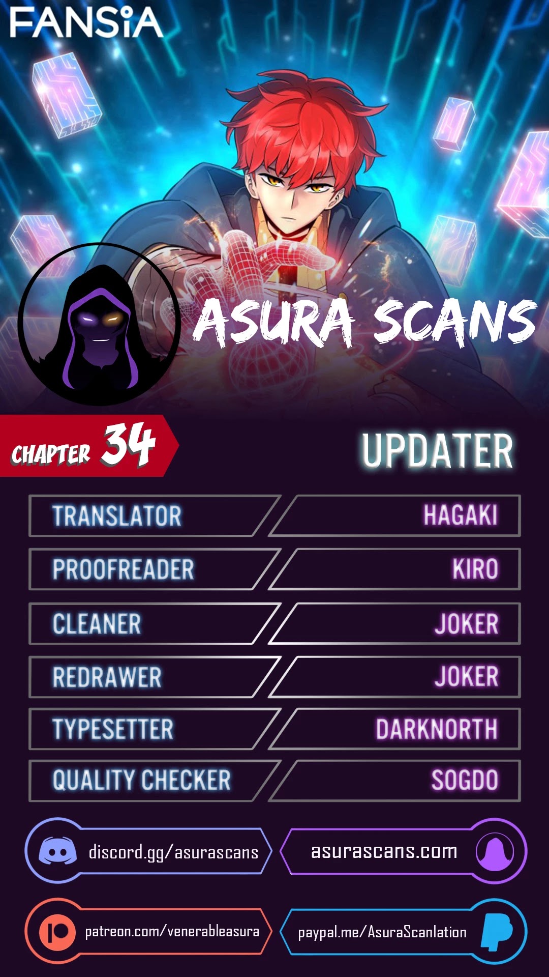 Updater Chapter 34 page 1 - Chapter 34
