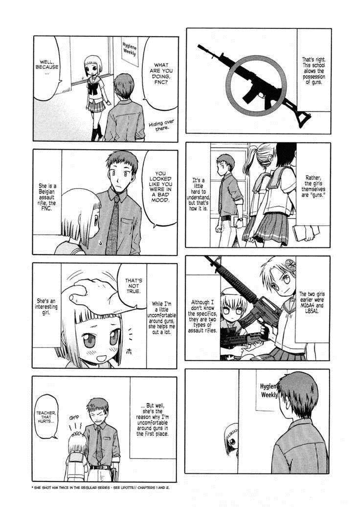 Upotte!! Nano Chapter 1 page 4 - Chapter 1: The popular serialization is now appearing in "Nano" too.