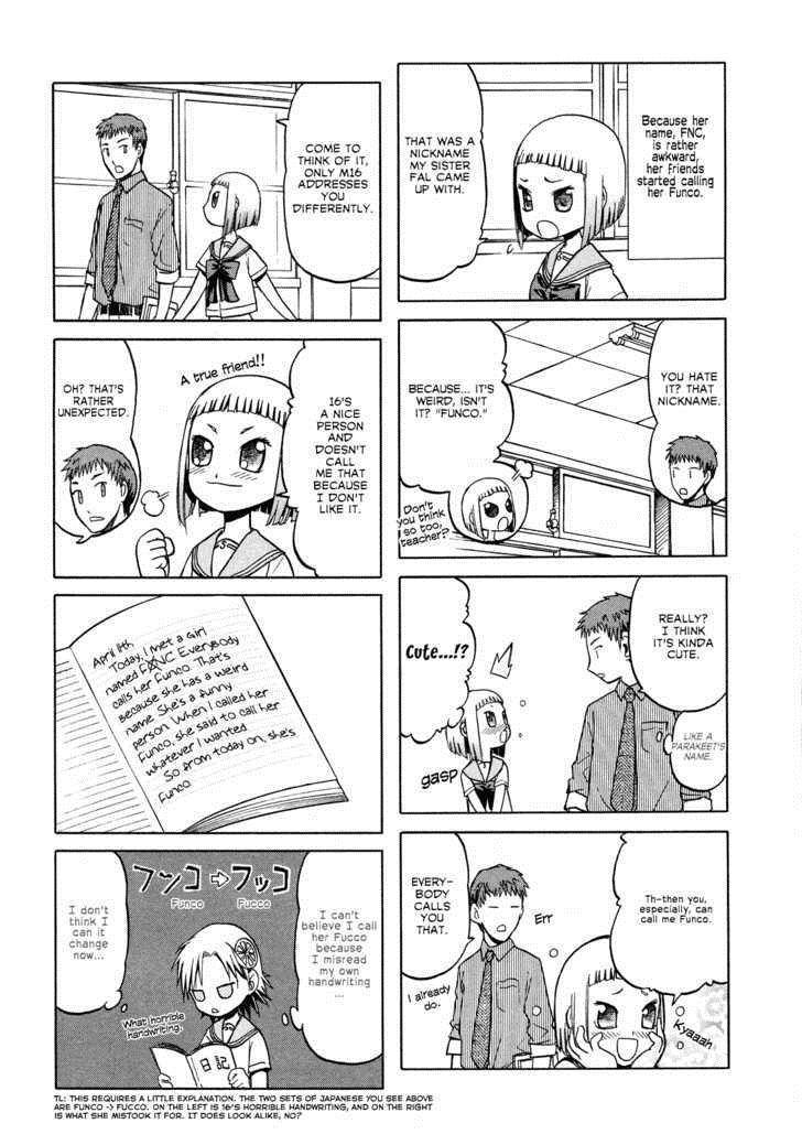 Upotte!! Nano Chapter 1 page 5 - Chapter 1: The popular serialization is now appearing in "Nano" too.