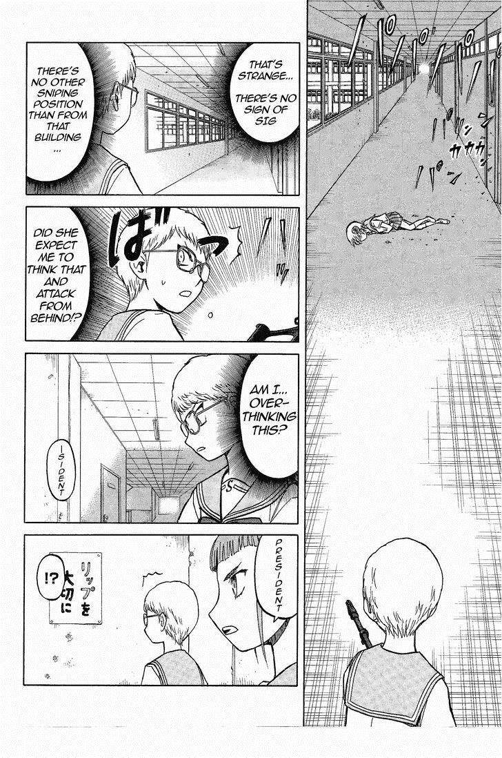 Upotte!! Nano Chapter 12 page 4 - Chapter 12: Sixteen shot!!