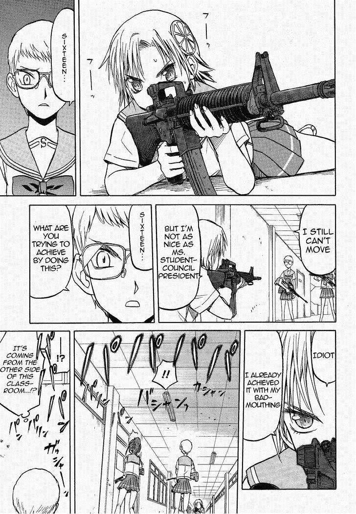 Upotte!! Nano Chapter 12 page 5 - Chapter 12: Sixteen shot!!