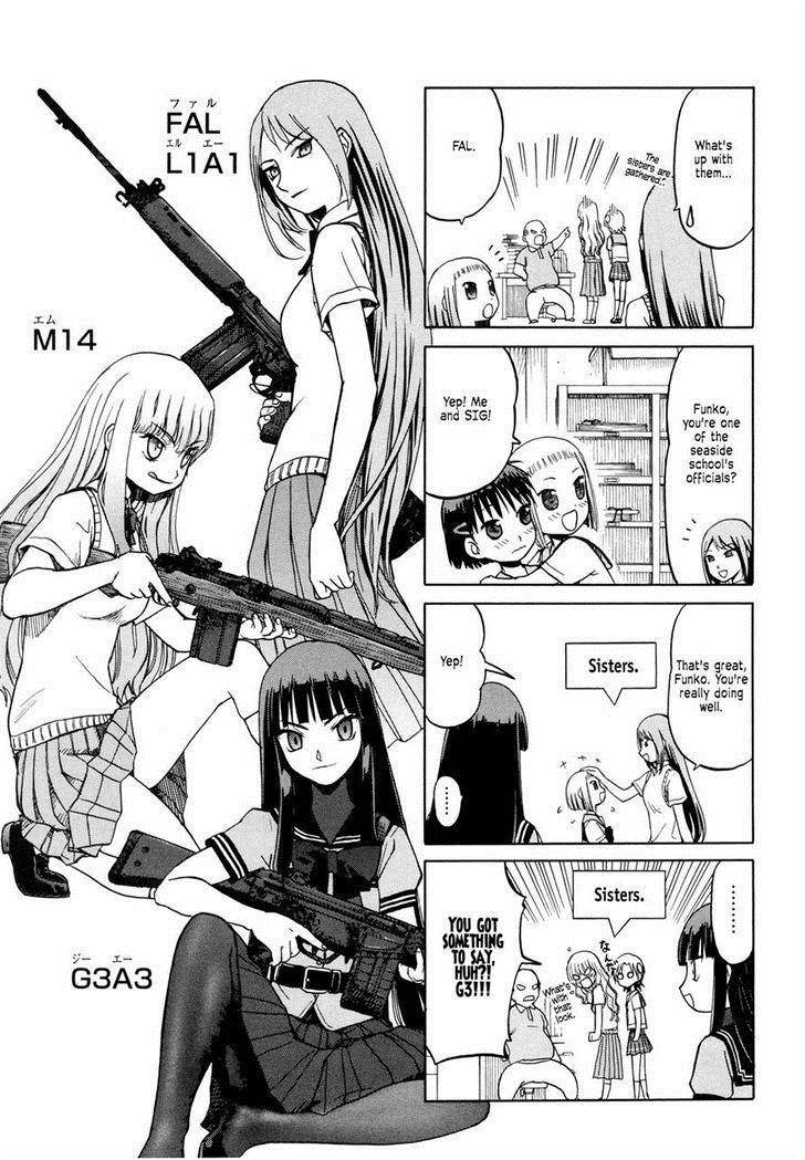 Upotte!! Nano Chapter 2 page 5 - Chapter 2: Gun Girl's Summer