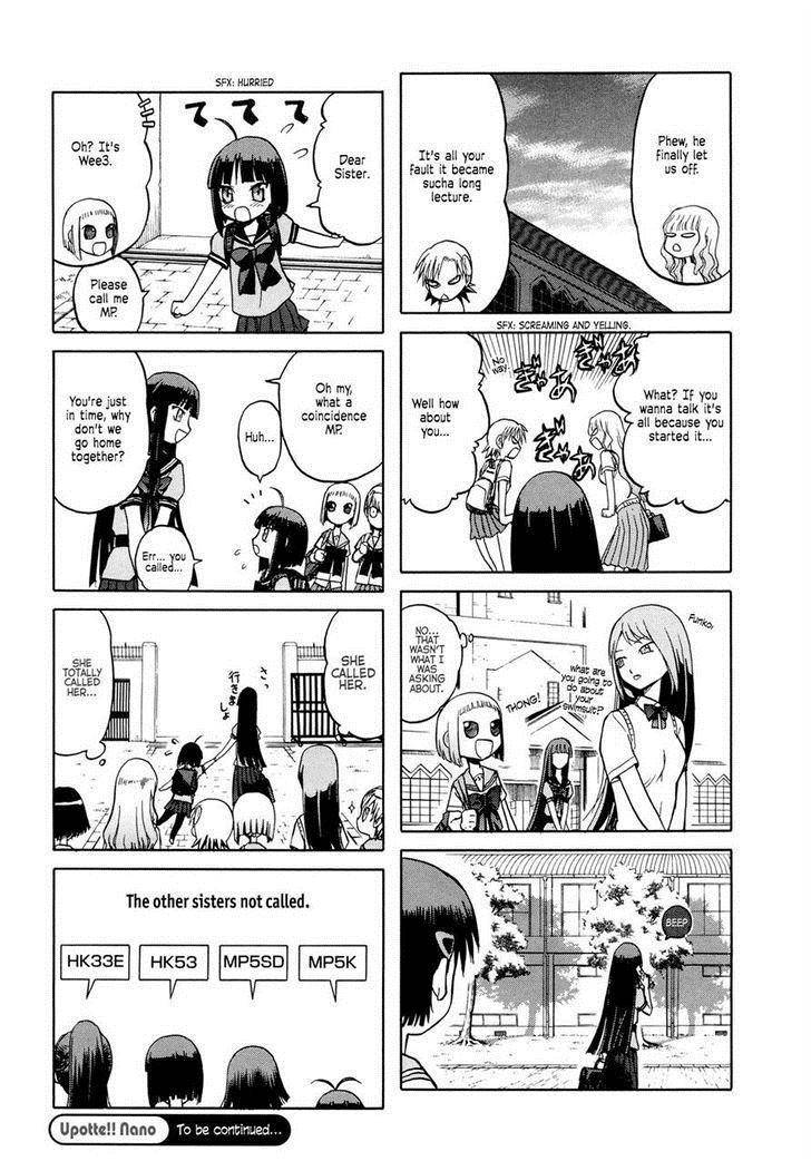 Upotte!! Nano Chapter 2 page 6 - Chapter 2: Gun Girl's Summer
