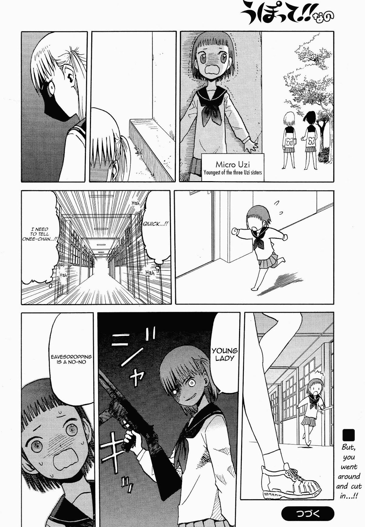 Upotte!! Nano Chapter 20 page 8 - Chapter 20: Your conscientious vote will lead to world peace...Maybe!?
