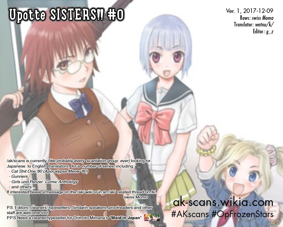 Upotte SISTERS!! Chapter 0 page 11 - Chapter 0