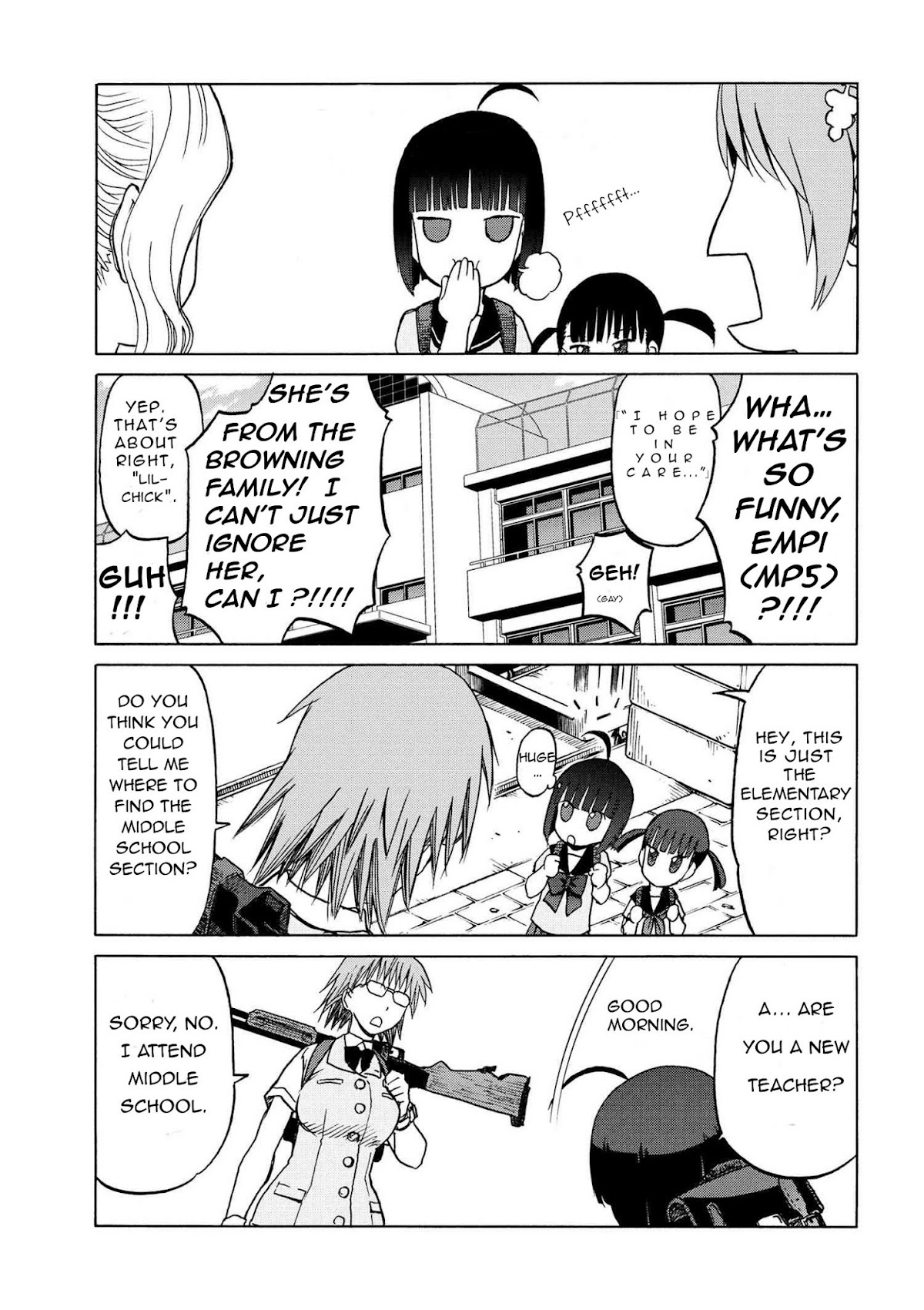 Upotte SISTERS!! Chapter 1 page 3 - Chapter 1
