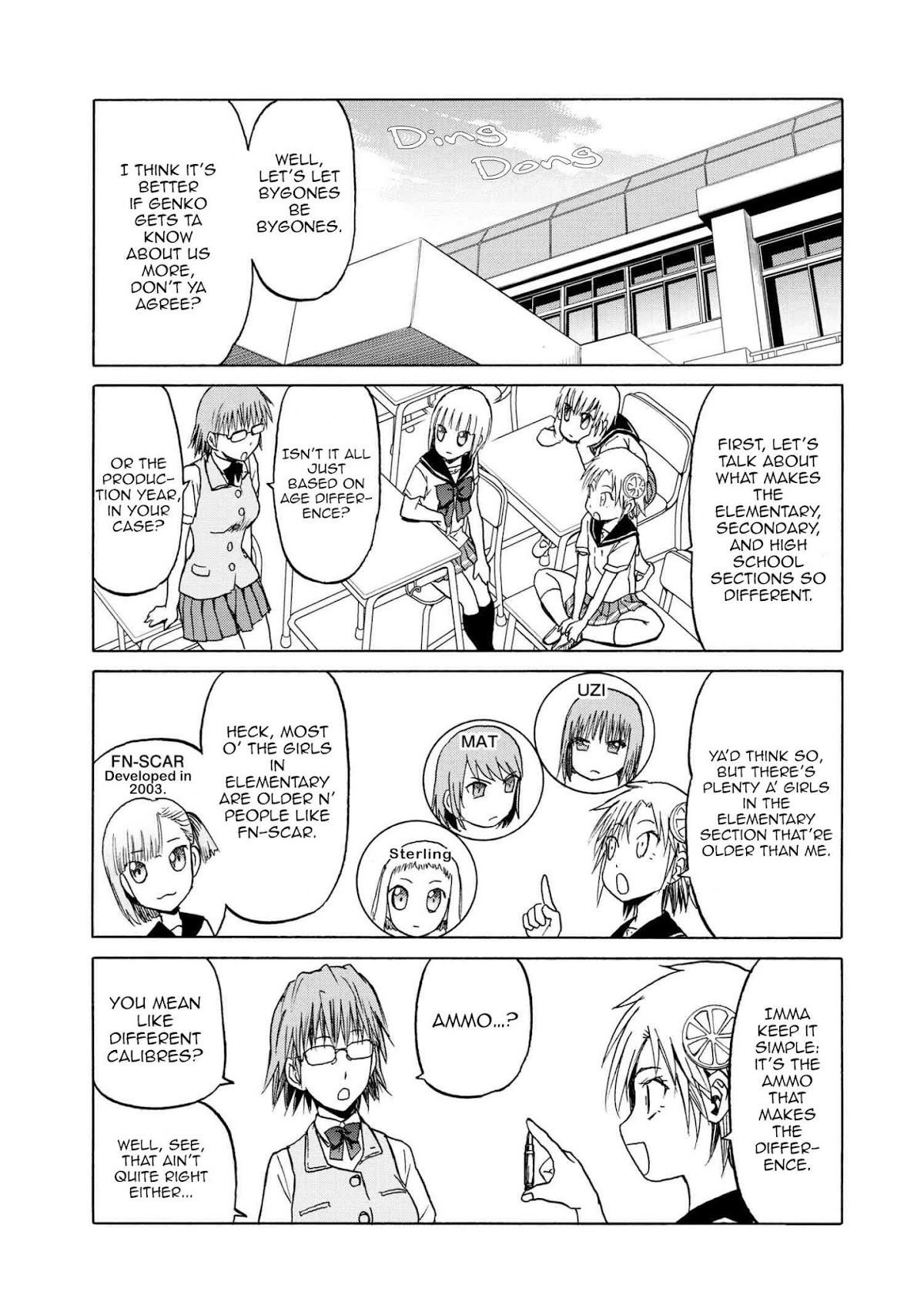 Upotte SISTERS!! Chapter 7 page 5 - Chapter 7