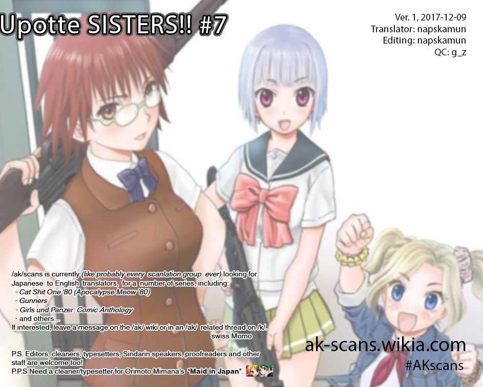 Upotte SISTERS!! Chapter 7 page 7 - Chapter 7