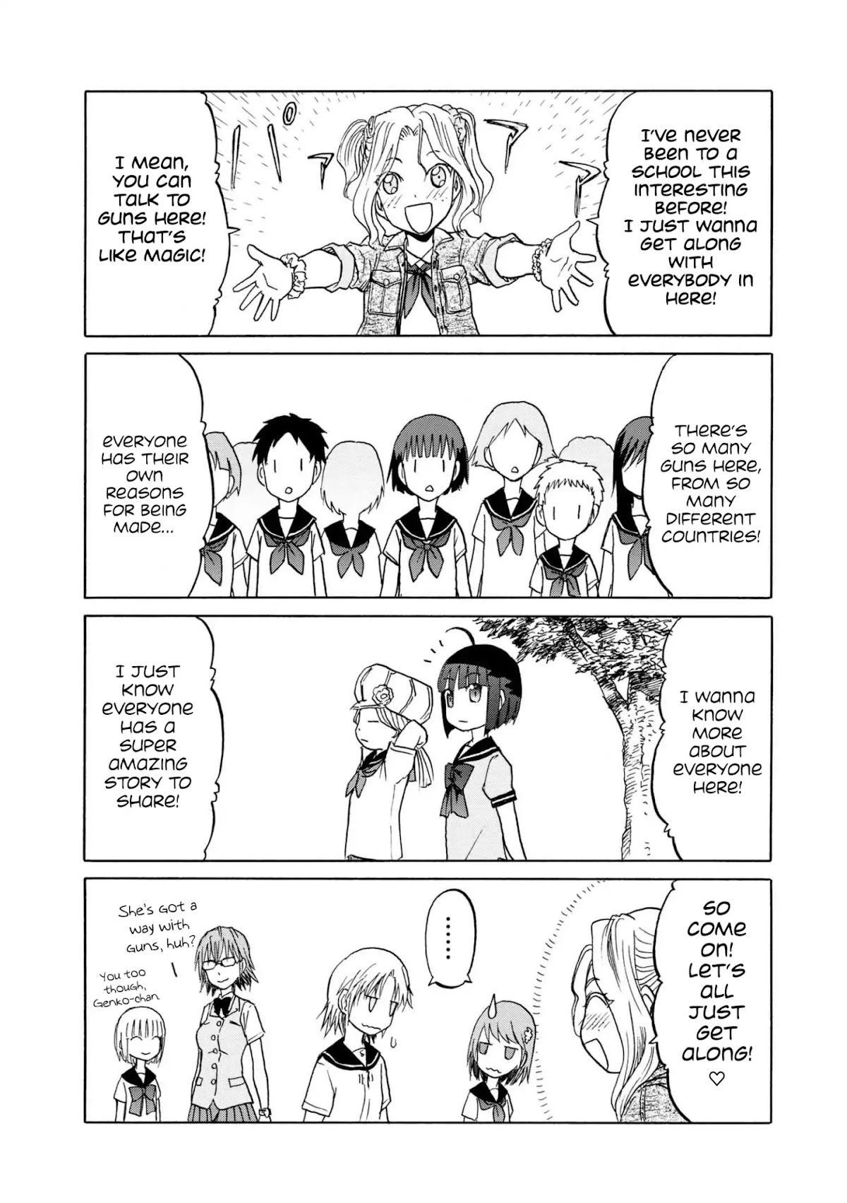 Upotte SISTERS!! Chapter 8 page 5 - Chapter 8