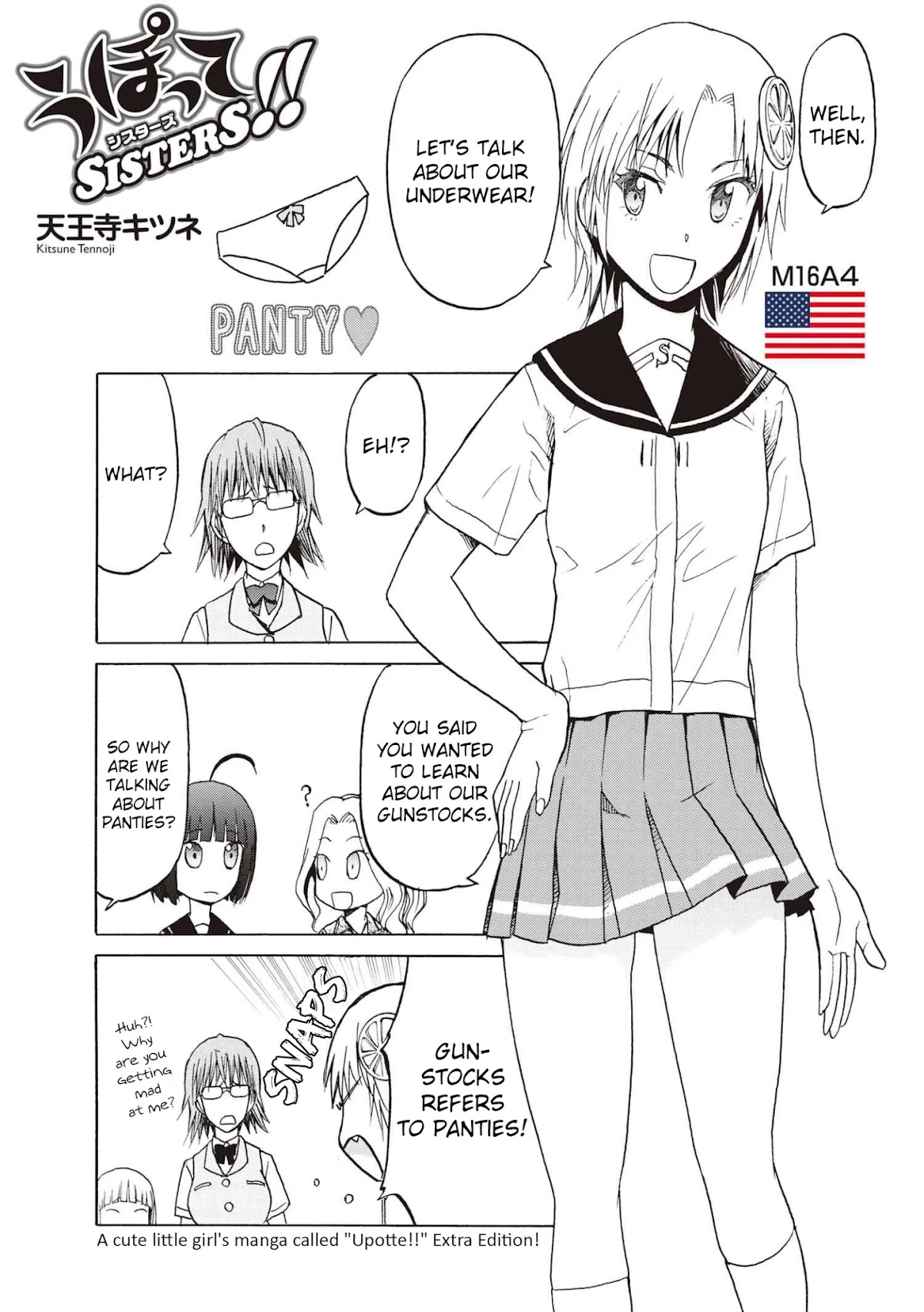 Upotte SISTERS!! Chapter 9 page 1 - Chapter 9