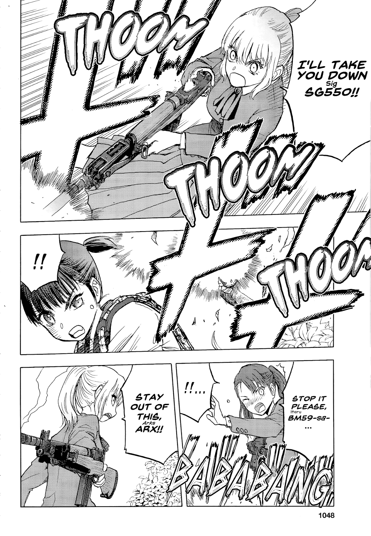 Upotte!! Chapter 100 page 6 - Chapter 100: VS The Traitor BM59-!!