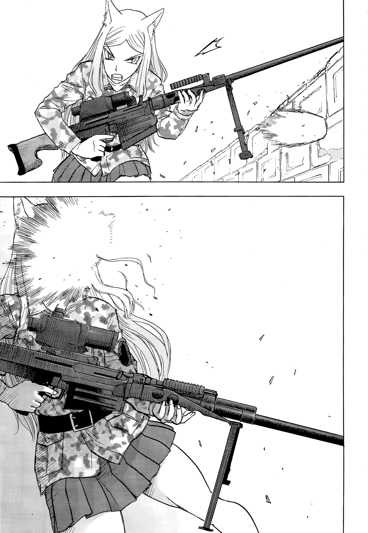Upotte!! Chapter 102 page 10 - Chapter 102: Fierce Battle, Getting Heated!!