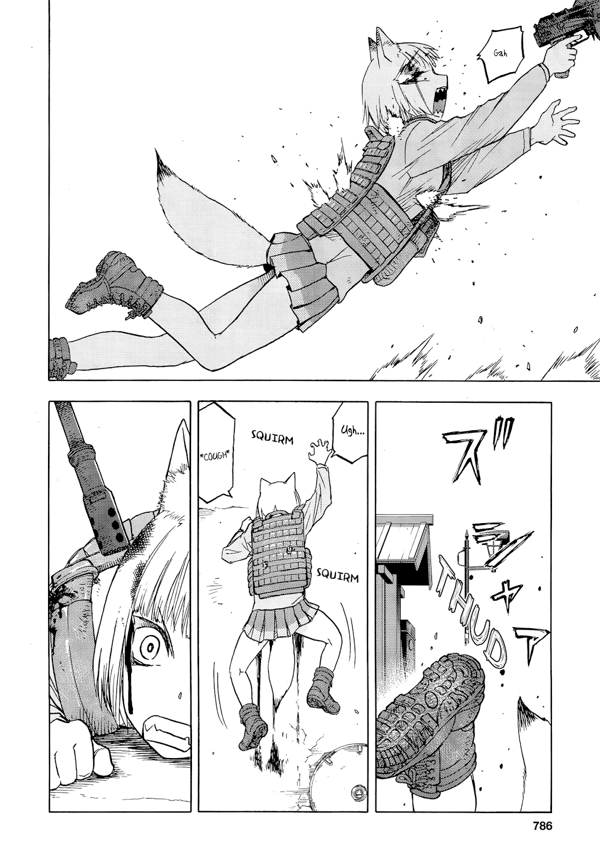 Upotte!! Chapter 102 page 15 - Chapter 102: Fierce Battle, Getting Heated!!