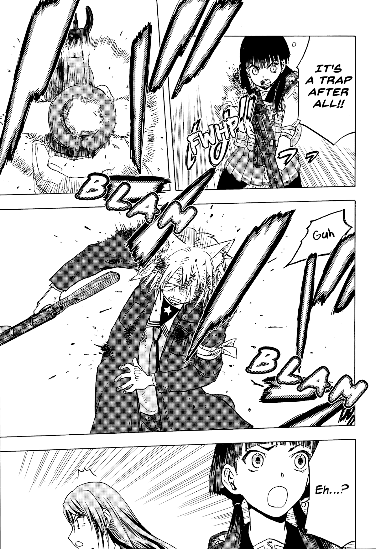 Upotte!! Chapter 102 page 28 - Chapter 102: Fierce Battle, Getting Heated!!