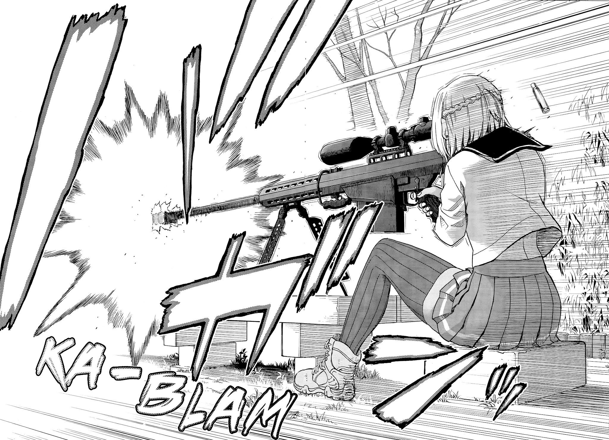 Upotte!! Chapter 102 page 8 - Chapter 102: Fierce Battle, Getting Heated!!
