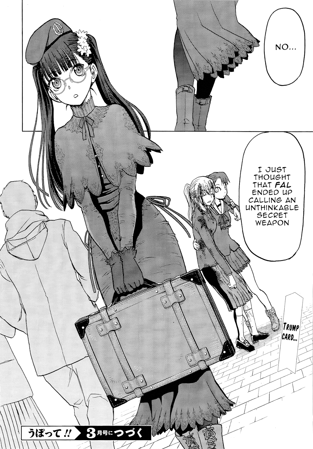 Upotte!! Chapter 104 page 20 - Chapter 104: This Situation Feels Kinda...??
