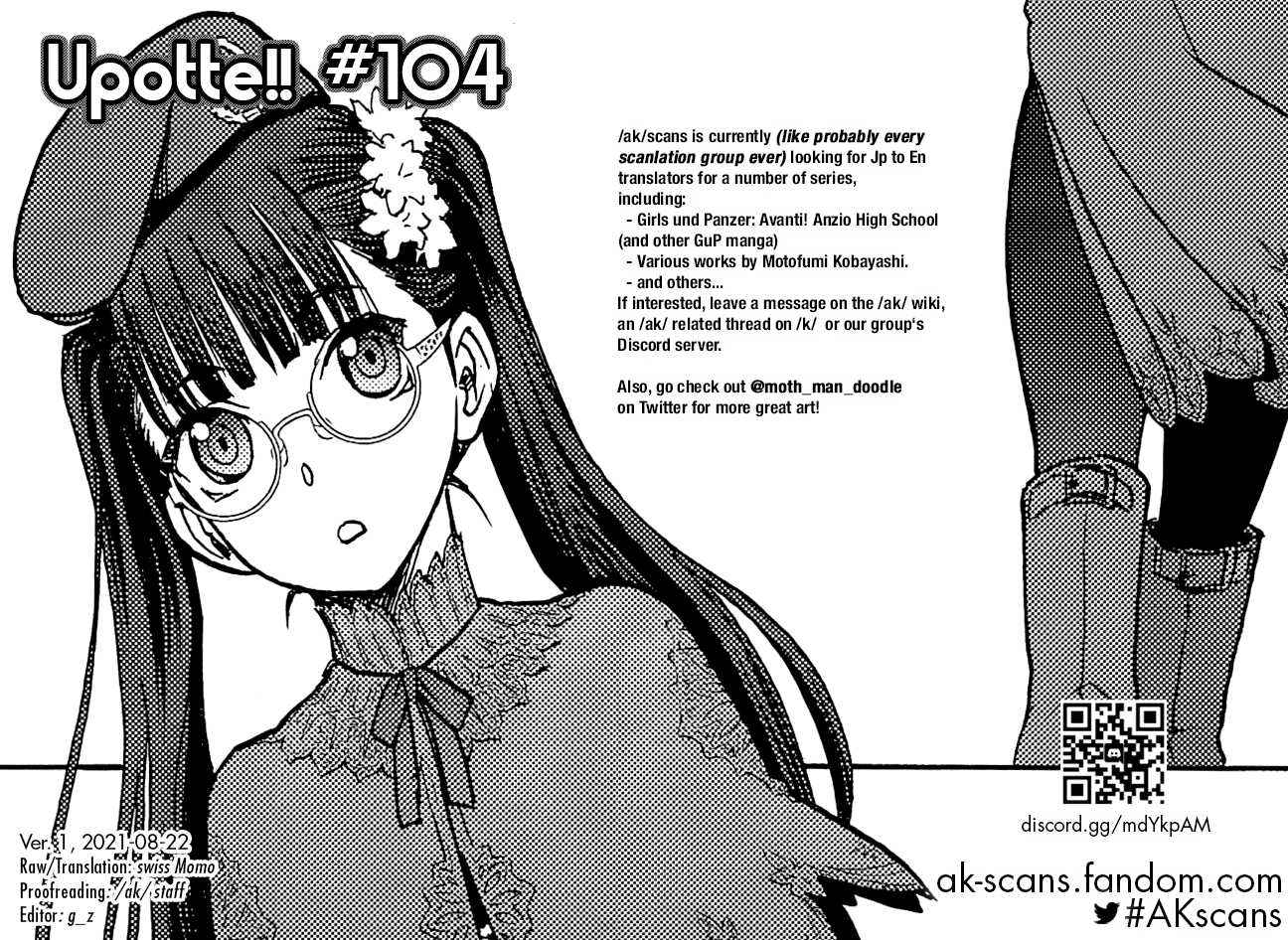 Upotte!! Chapter 104 page 22 - Chapter 104: This Situation Feels Kinda...??