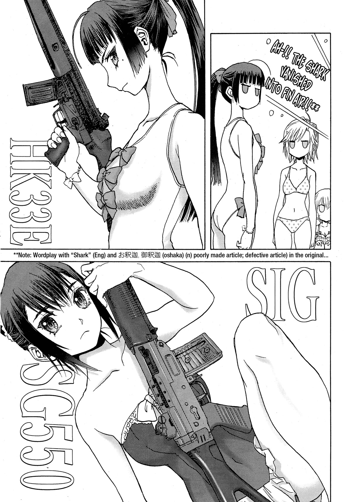 Upotte!! Chapter 105 page 10 - Chapter 105: Actually... we're assault rifles