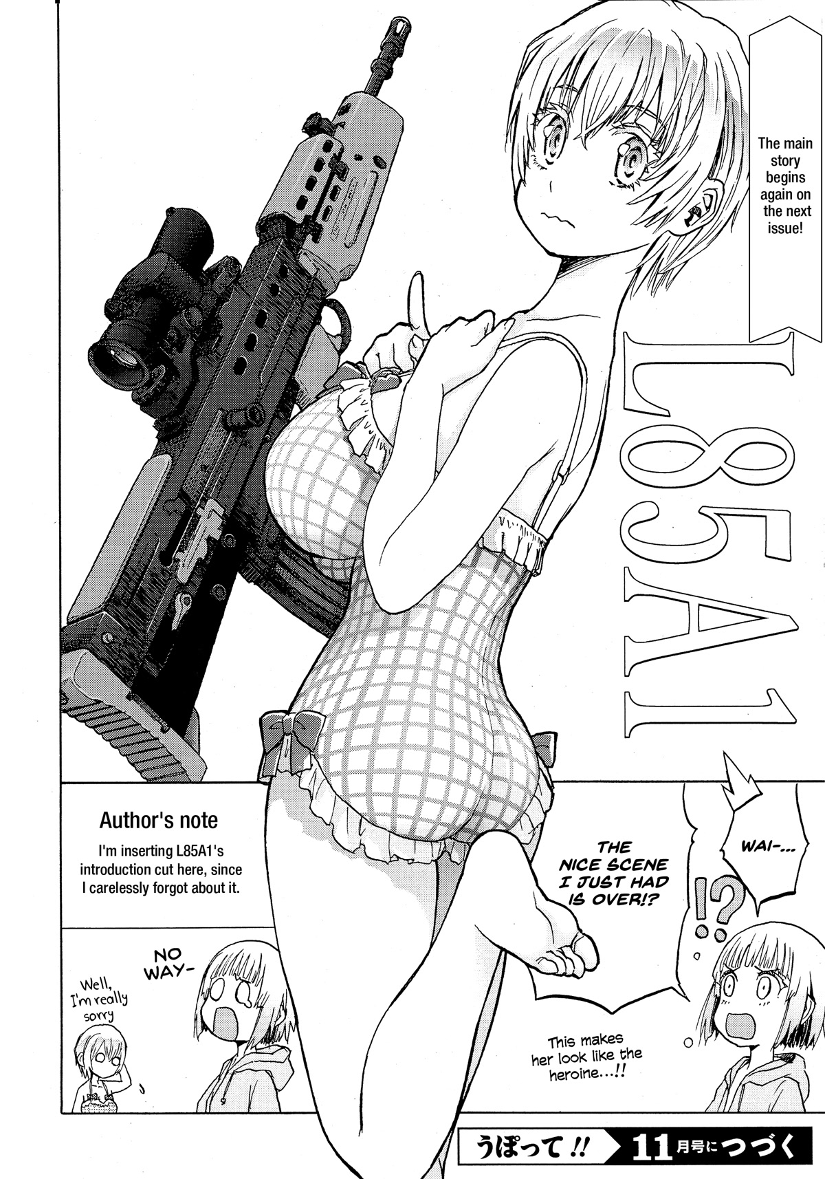 Upotte!! Chapter 105 page 23 - Chapter 105: Actually... we're assault rifles