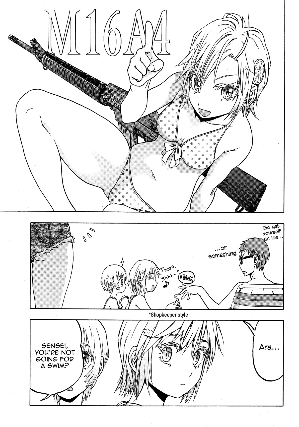 Upotte!! Chapter 105 page 6 - Chapter 105: Actually... we're assault rifles